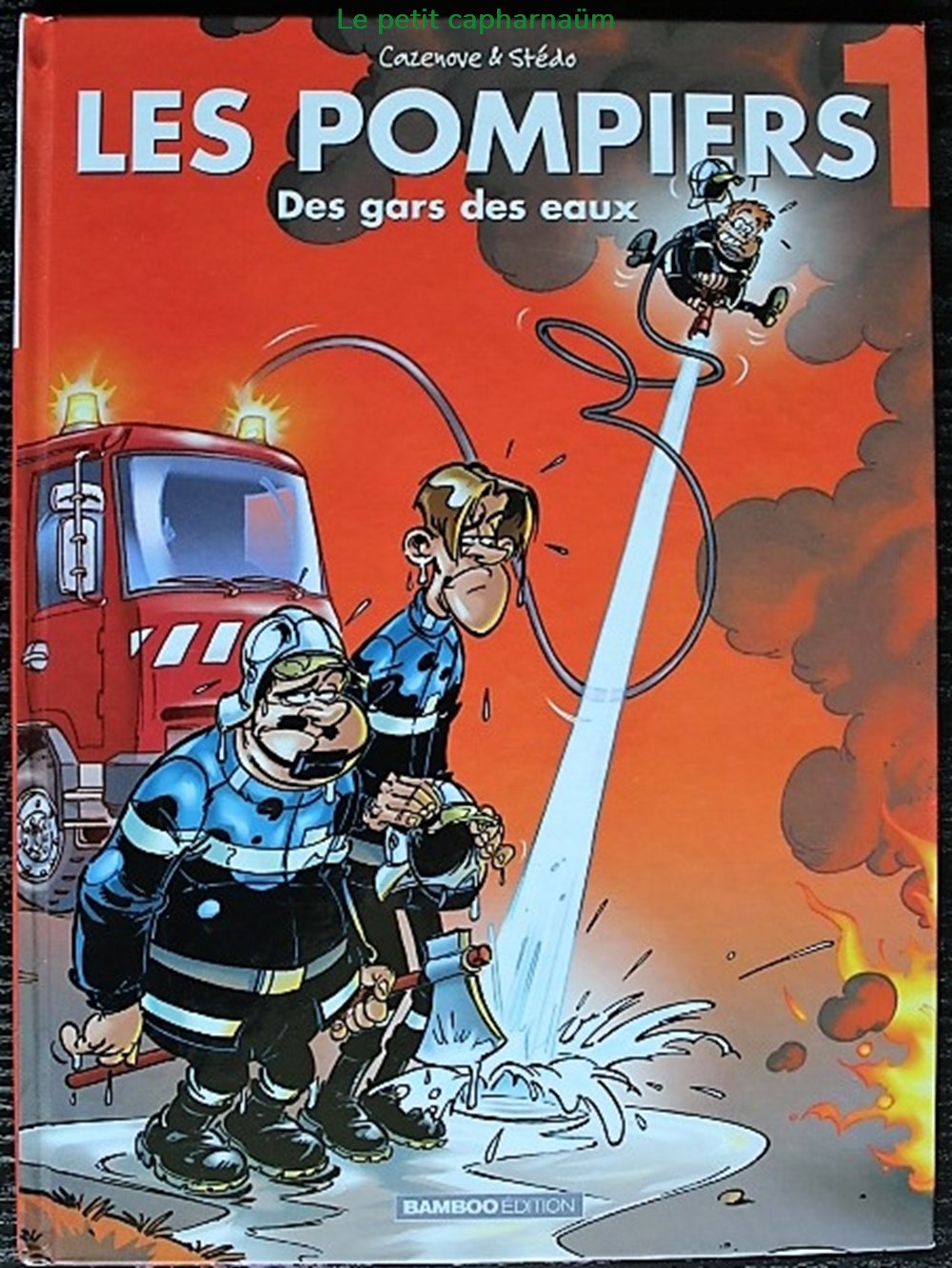 Les pompiers - 01 - Des gars des eaux - Rééd. 2016 livres bd revues bandes dessinees les pompiers 01 des gars des eaux reed 2016