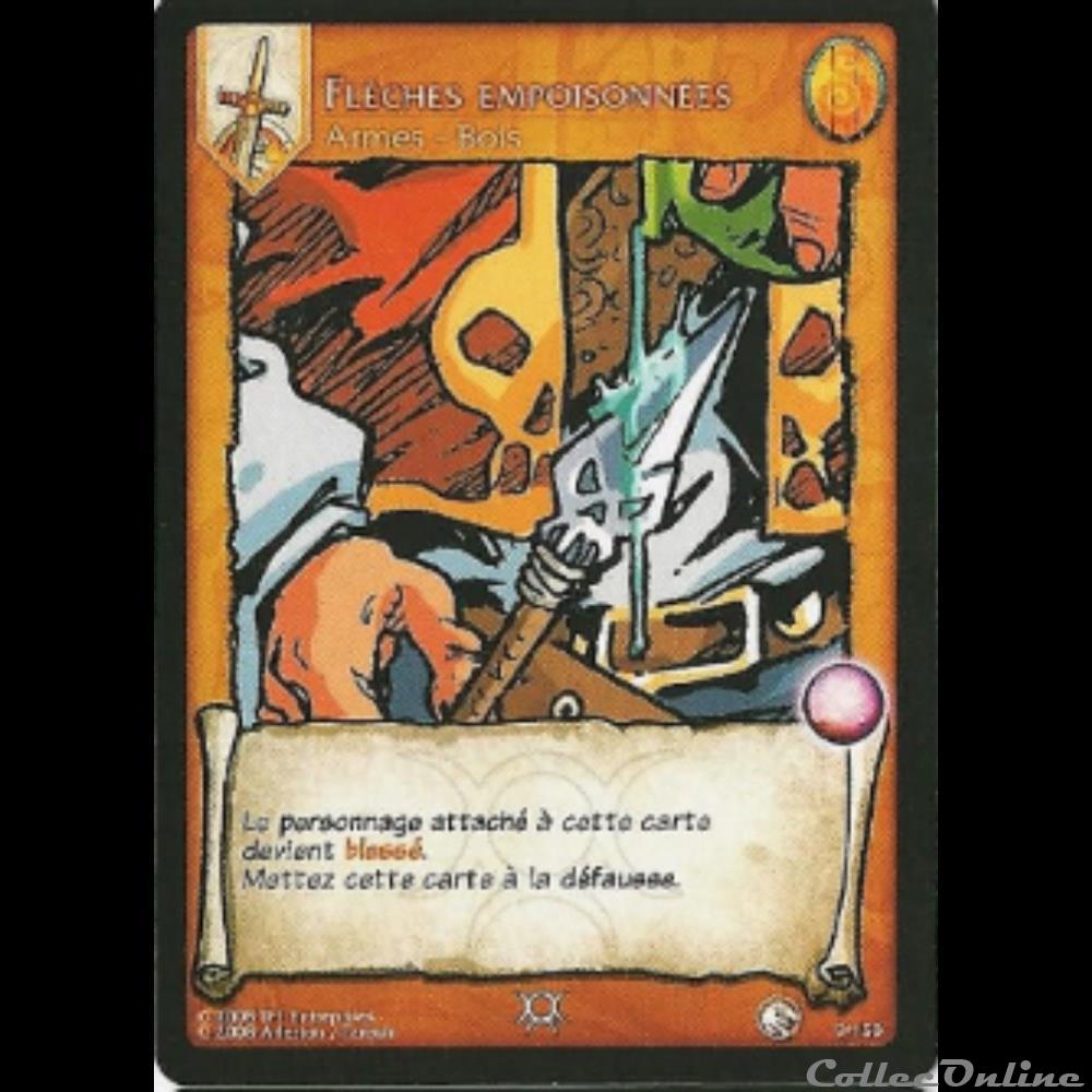 Lanfeust de Troy - 009 - Flèches empoisonnées jeux jouet jeu carte collectionner lanfeust de troy 009 fleches empoisonnees