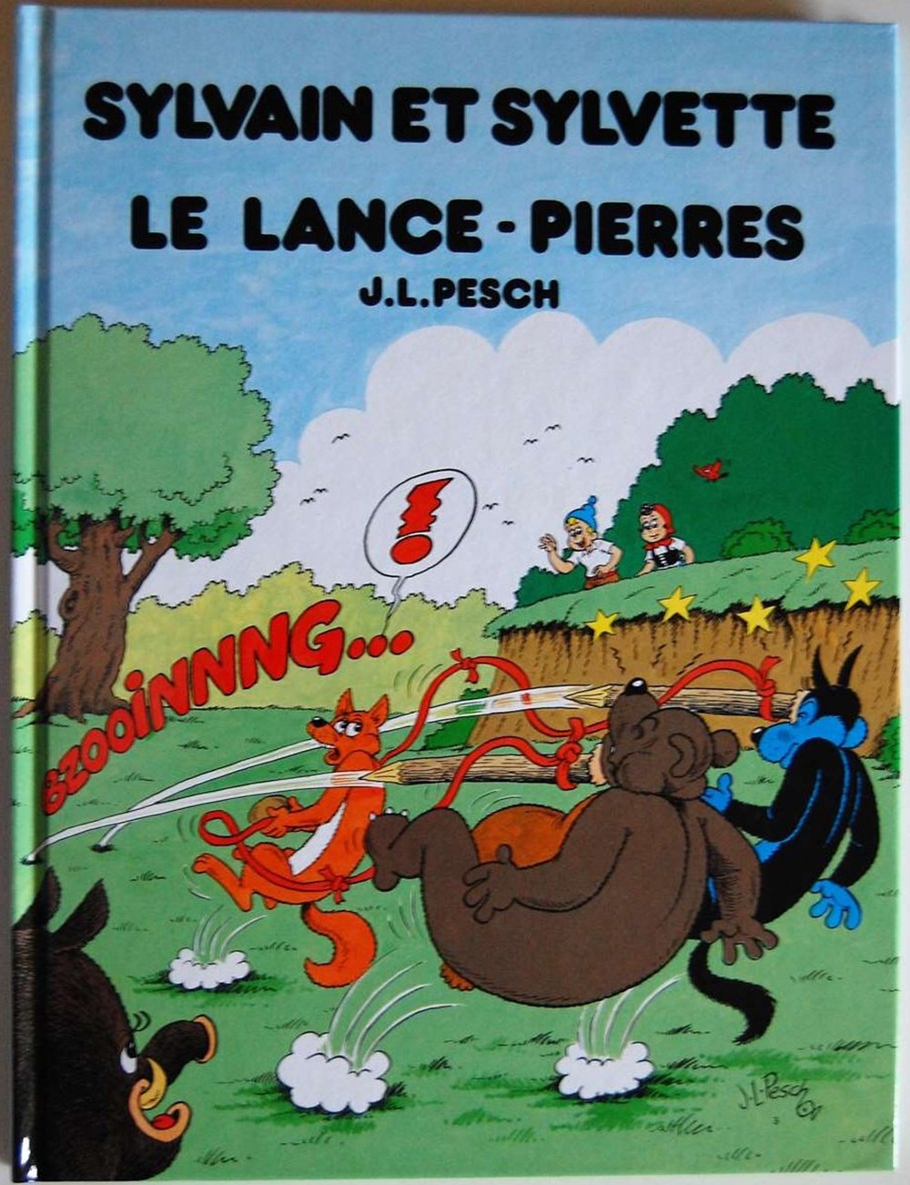 Sylvain et Sylvette - FL 02 - Le lance-pierres / Le banquet des compères - Album double livres bd revues bandes dessinees sylvain et sylvette fl 02 le lance pierres le banquet des comperes album double