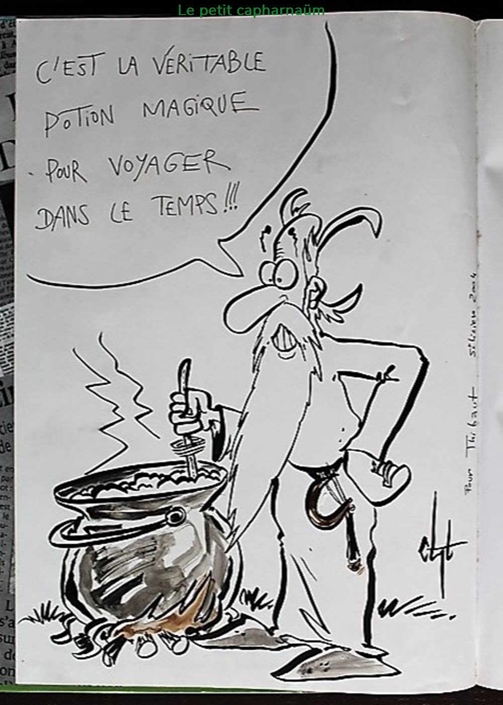 Album - Alcibiade Didascaux - 06 - Chez les gaulois ; Des celtes à la prise de Rome - EO dédicacée 3 livres bd revues bandes dessinees album alcibiade didascaux 06 chez les gaulois des celtes a la prise de rome eo dedicacee