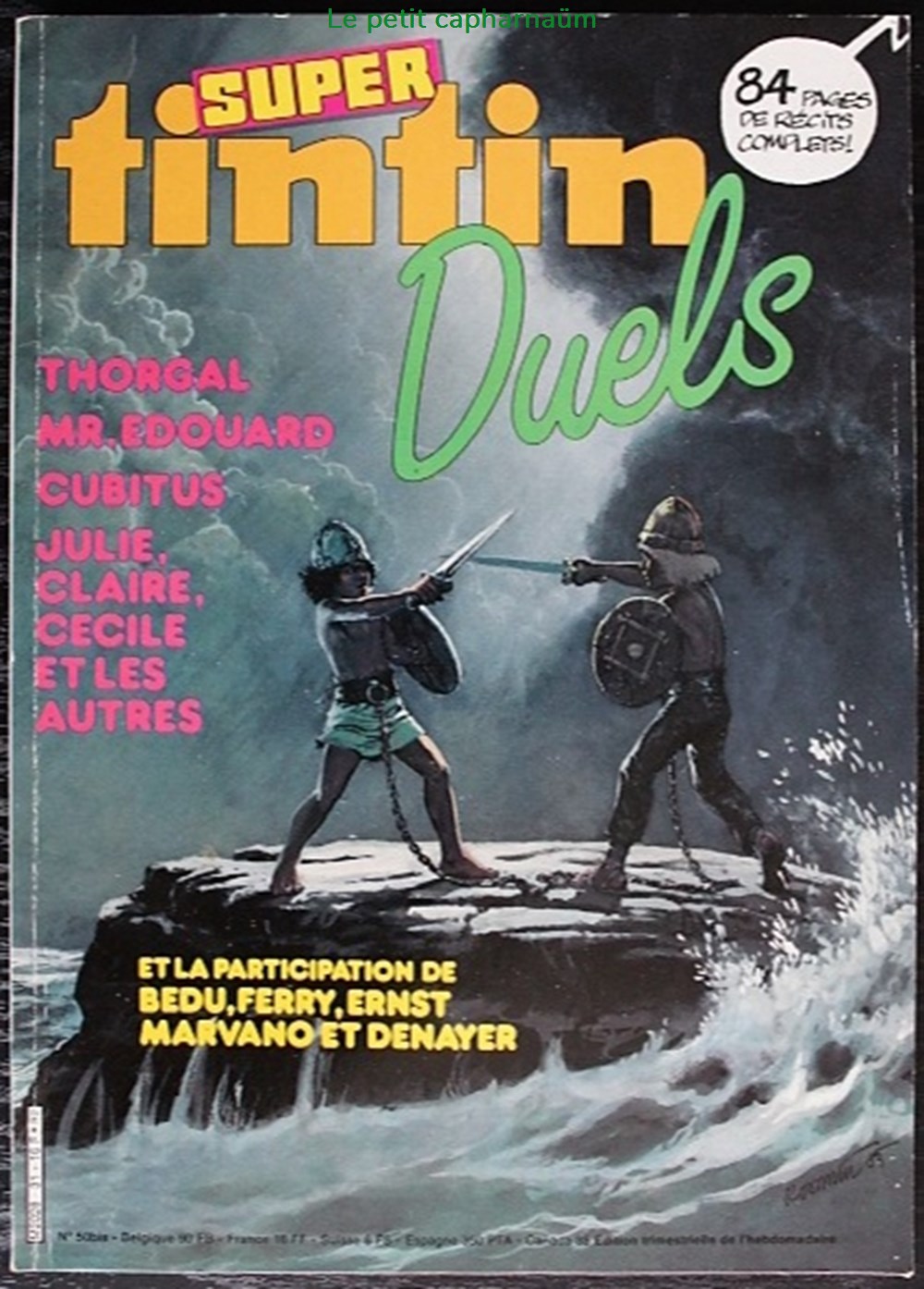 Tintin Super - 31 - Spécial Duels livres bd revues tintin super 31 special duels