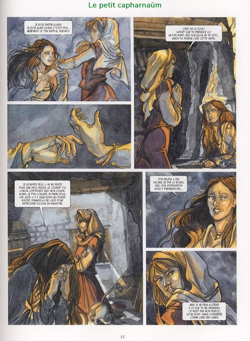 Album - A l'ombre de la croix - 01 - Elisea - EO 2003 3 livres bd revues bandes dessinees album a ombre de la croix 01 elisea eo 2003