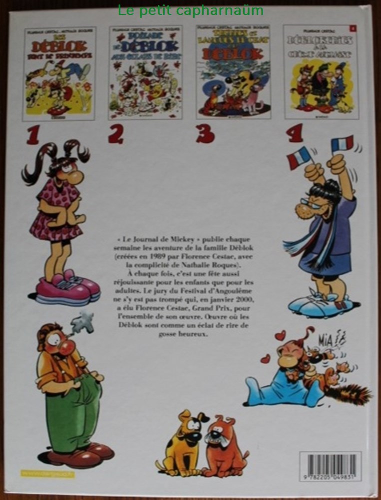 Les Déblok - 05 - Farandole de farces à la Déblok - EO 2000 livres bd revues bandes dessinees les deblok 05 farandole de farces a la deblok eo 2000