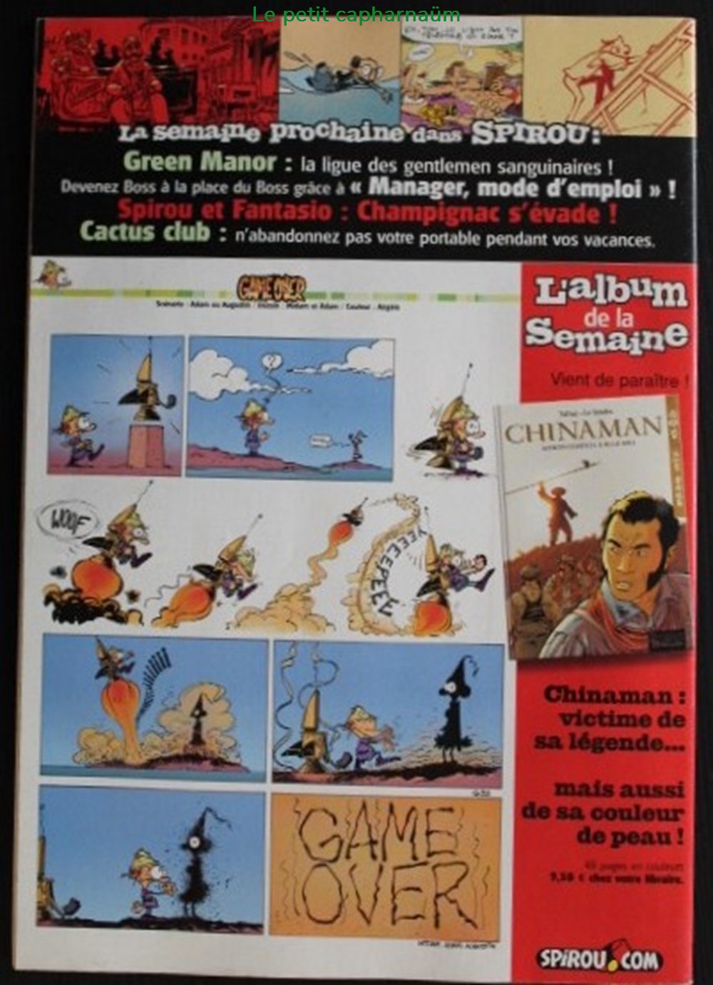 livres bd revues spirou 3451