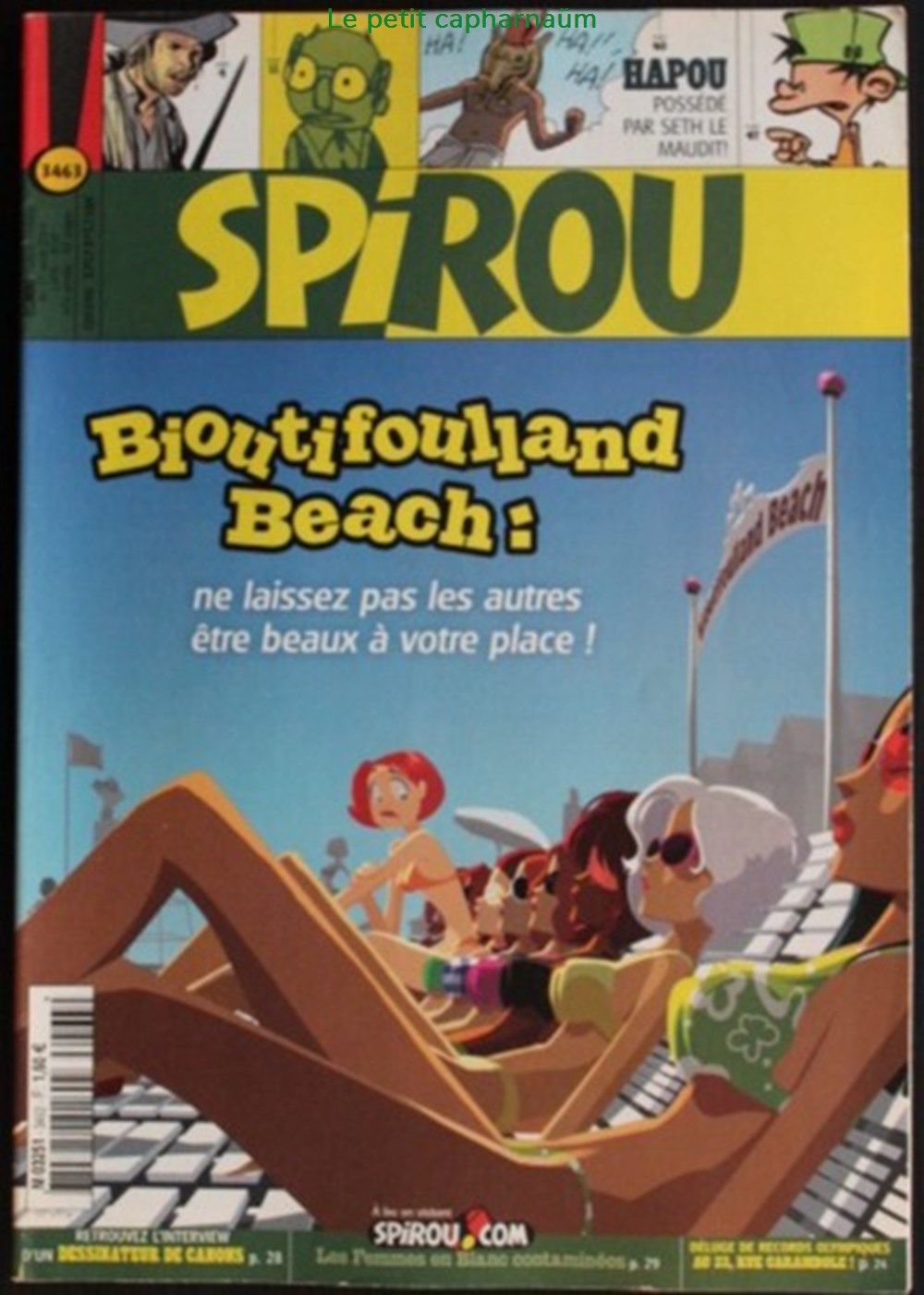livres bd revues spirou 3463