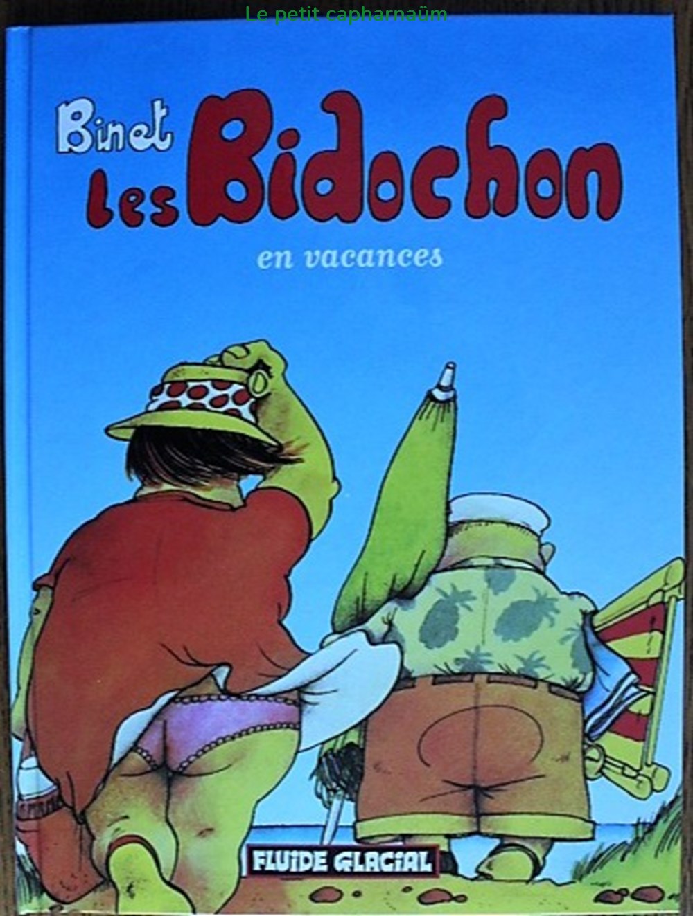 livres bd revues bandes dessinees les bidochon 02 les bidochon en vacances reed 2016 fluide glacial