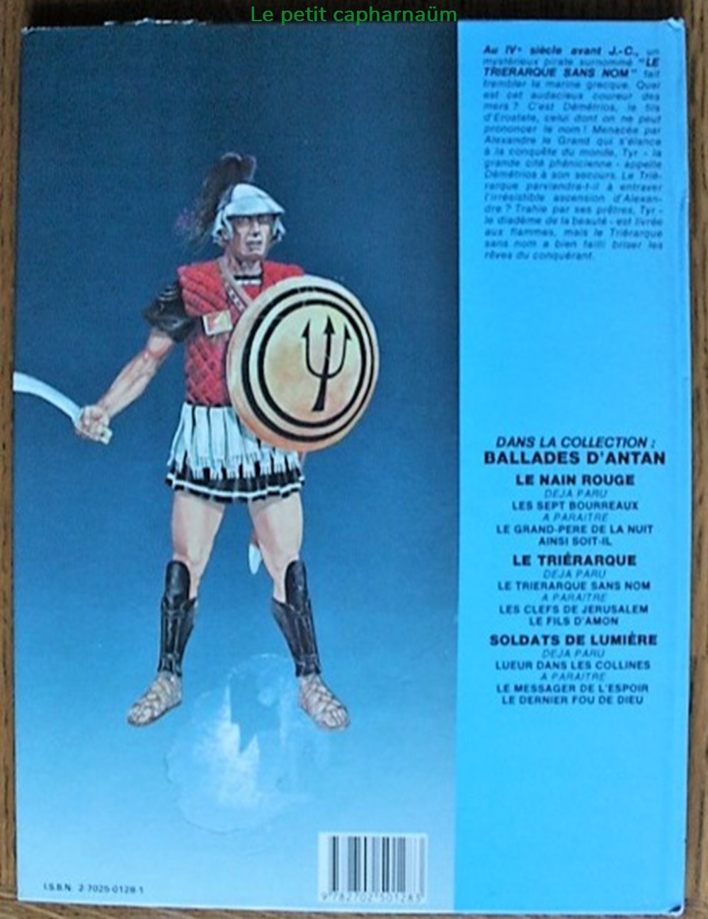 Le triérarque - 01 - Le triérarque sans nom - EO 1985 Ballade d'Antan livres bd revues bandes dessinees le trierarque 01 le trierarque sans nom eo 1985 ballade antan
