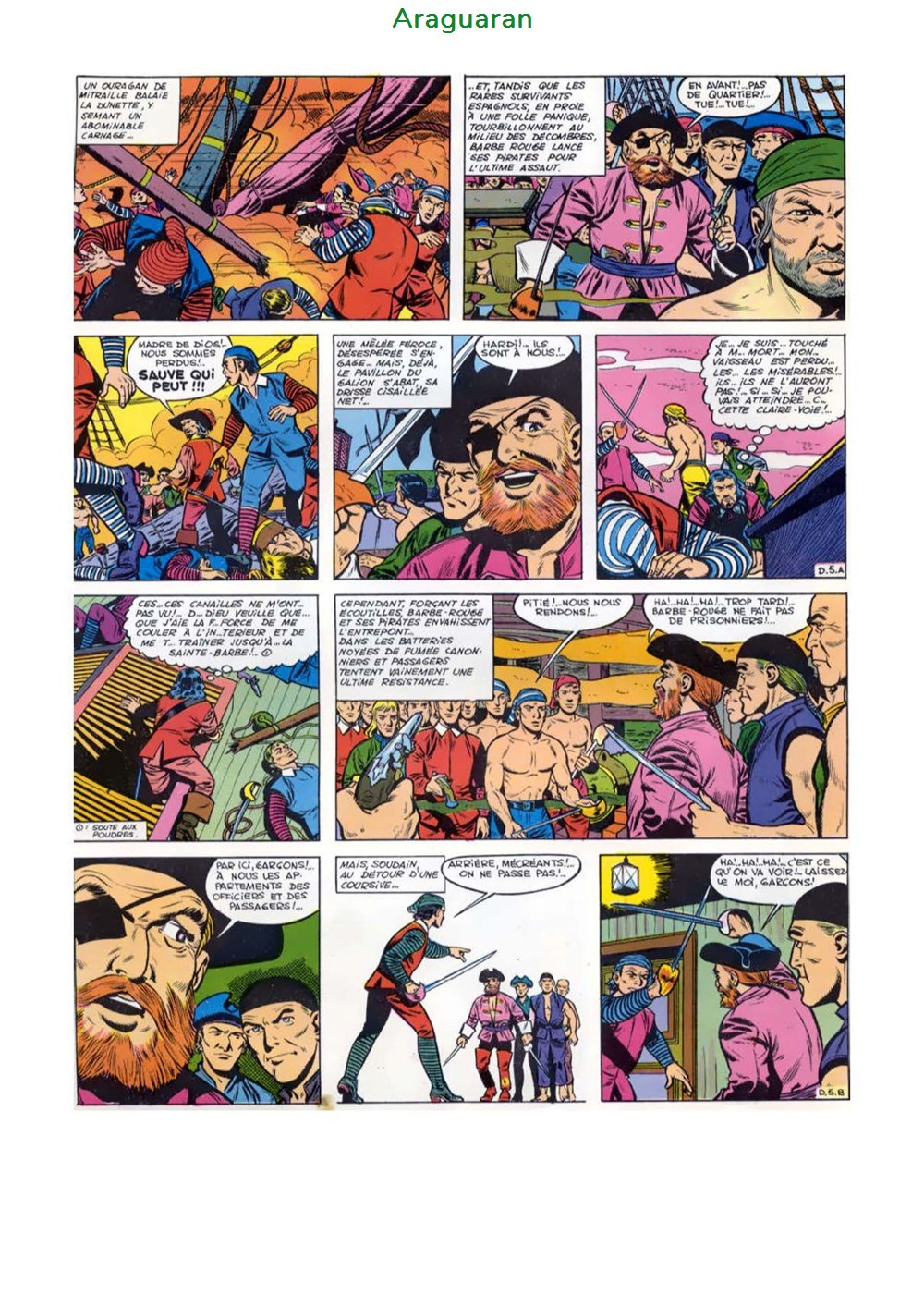 livres bd revues bandes dessinees album barbe rouge 01 le demon des caraibes