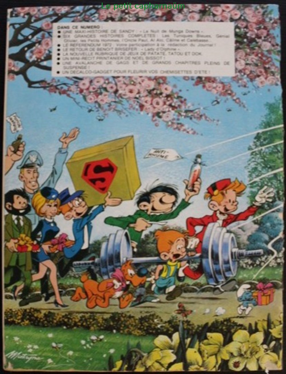 Spirou - 1771 - Couverture : Benoit Brisefer 2 livres bd revues spirou 1771 couverture benoit brisefer
