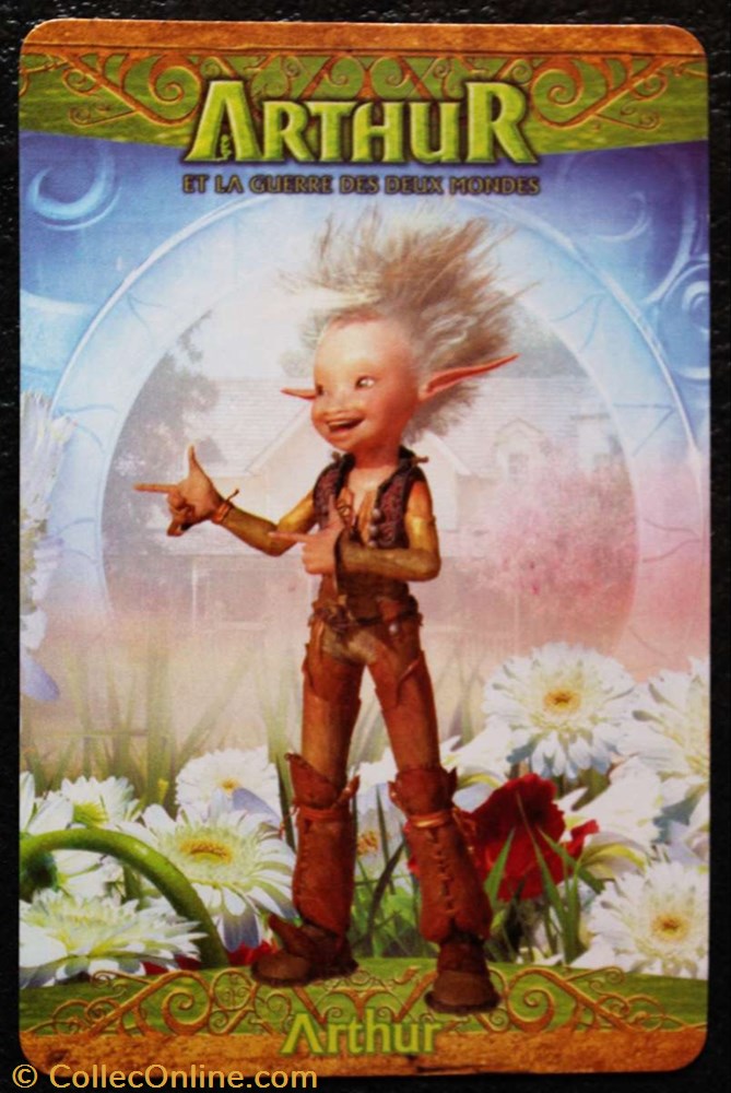 Arthur jeux jouet jeu de carte collectionner arthur