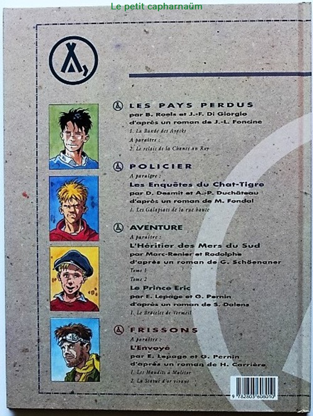 Les pays perdus - 01 - La bande des Ayacks - EO 1990 livres bd revues bandes dessinees les pays perdus 01 la bande des ayacks eo 1990