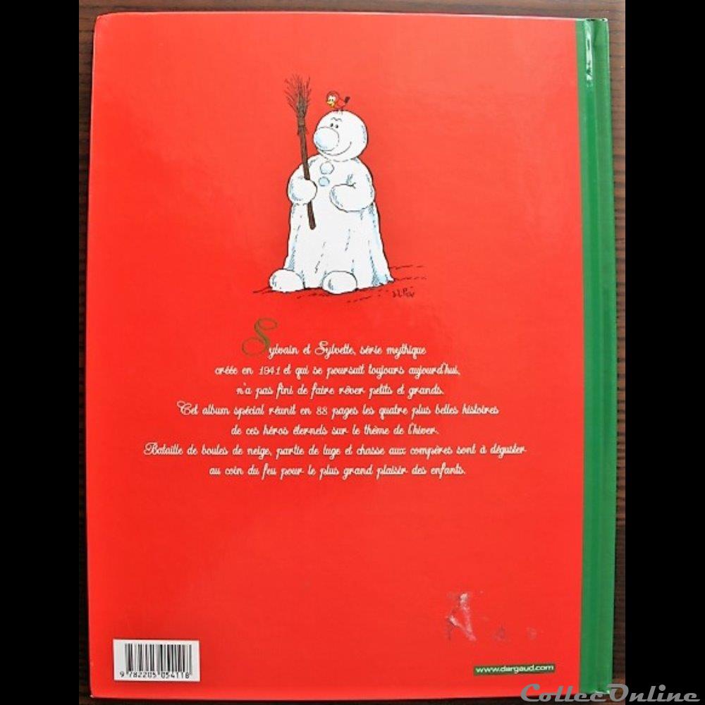 Sylvain et Sylvette - HS - L'album de Noêl - EO 2002 livres bd revues bandes dessinees sylvain et sylvette hs album de noel eo 2002