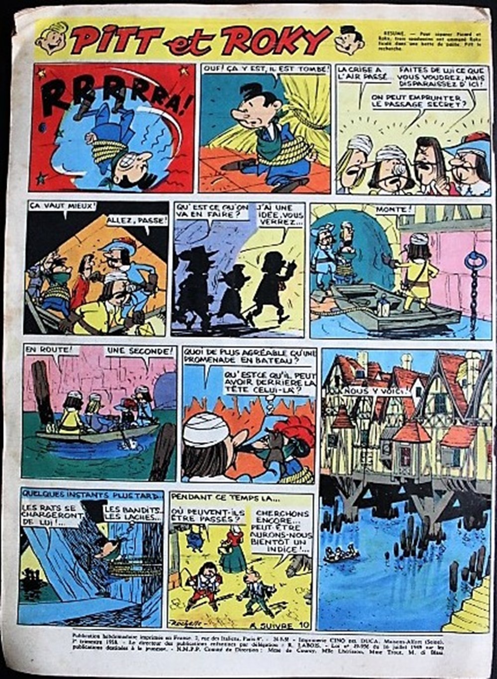 L'intrépide (2ème série) - N° 465 - 24 septembre 1958 livres bd revues vieux journaux l intrepide 2eme serie n 465 24 septembre 1958