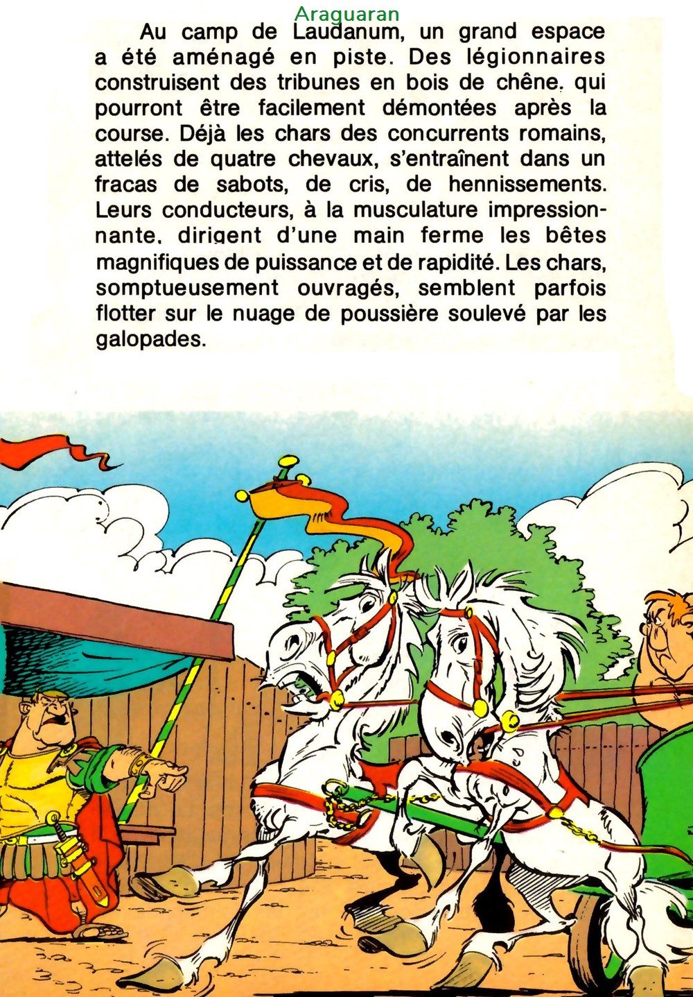 Album Rouge et Or - Astérix - 03 - La course de char 6 livres bd revues bandes dessinees album rouge et or asterix 03 la course de char