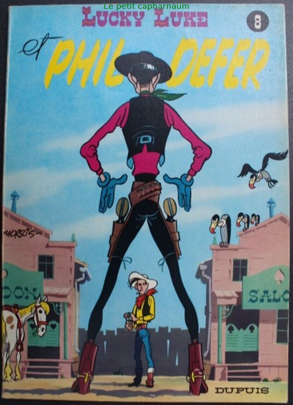 livres bd revues bandes dessinees lucky luke 08 lucky luke et phil defer reed 1984
