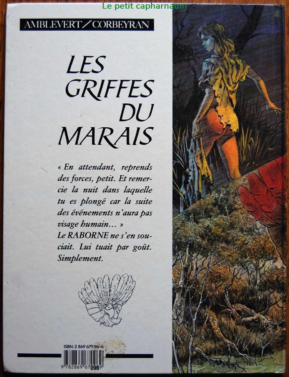 Les griffes de la nuit - 01 - Le raborne - EO 1989 livres bd revues bandes dessinees les griffes de la nuit 01 le raborne eo 1989