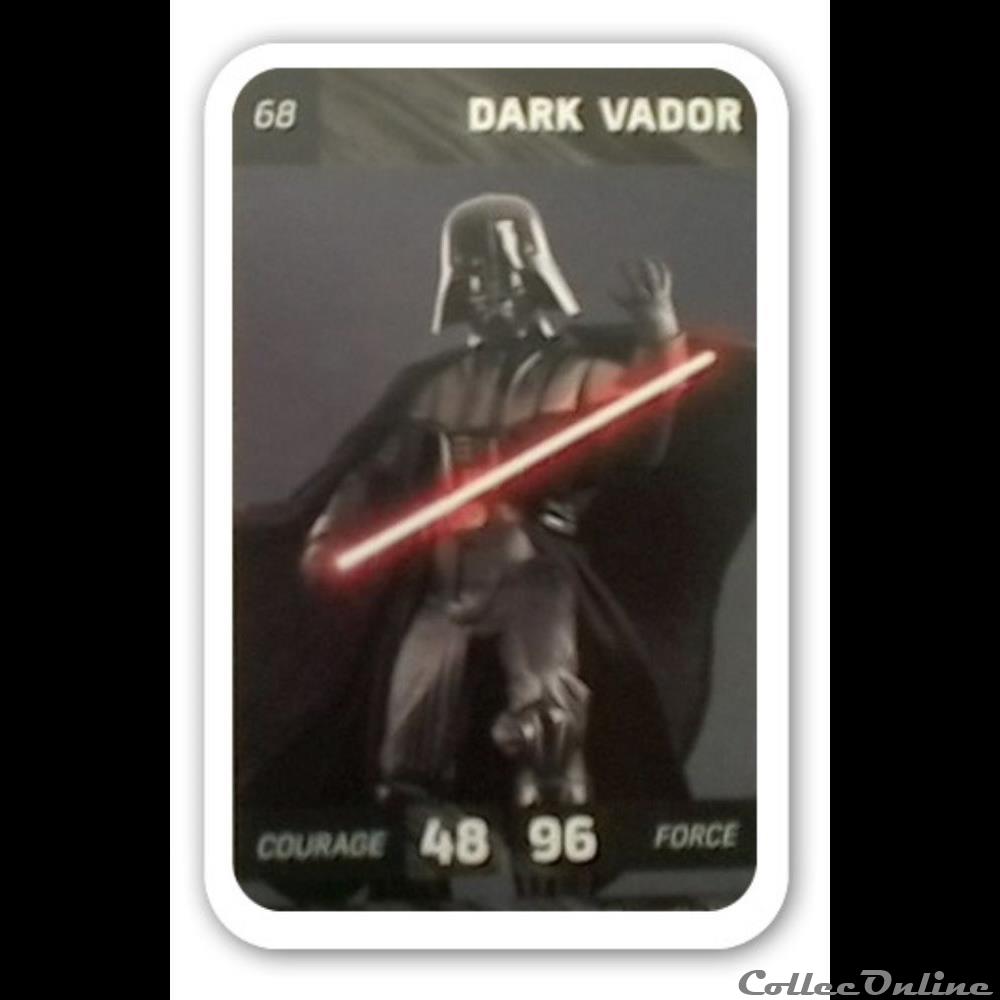 68 - Dark Vador jeux jouet jeu de carte collectionner 68 dark vador