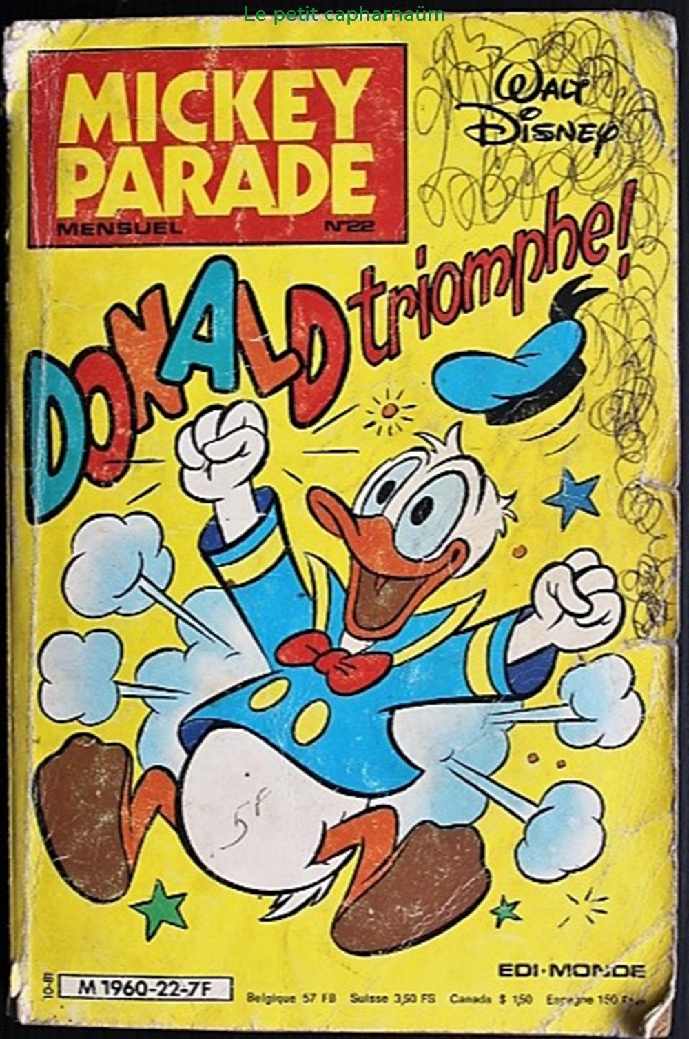 Mickey Parade (2ème série) - N°022 - Donald triomphe ! livres bd revues mickey parade 2eme serie n 022 donald triomphe