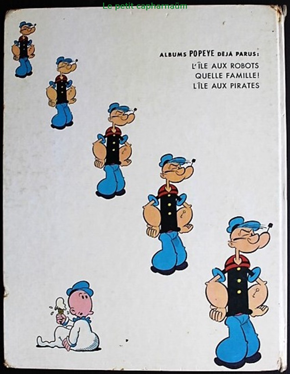 livres bd revues bandes dessinees popeye edition m c l 04 popeye frappe les 3 coups eo 1971