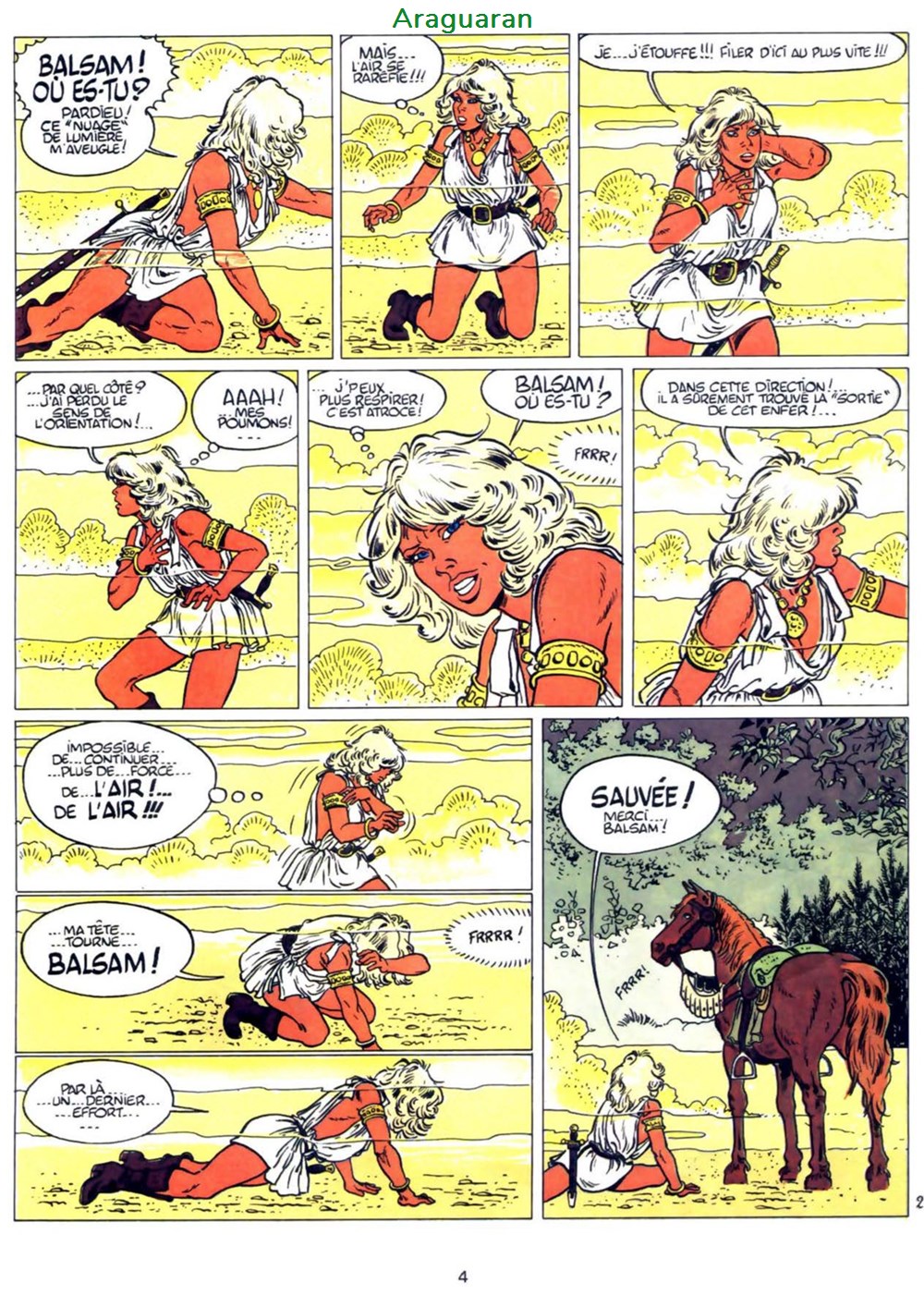 livres bd revues bandes dessinees album aria 02 la montagne aux sorciers