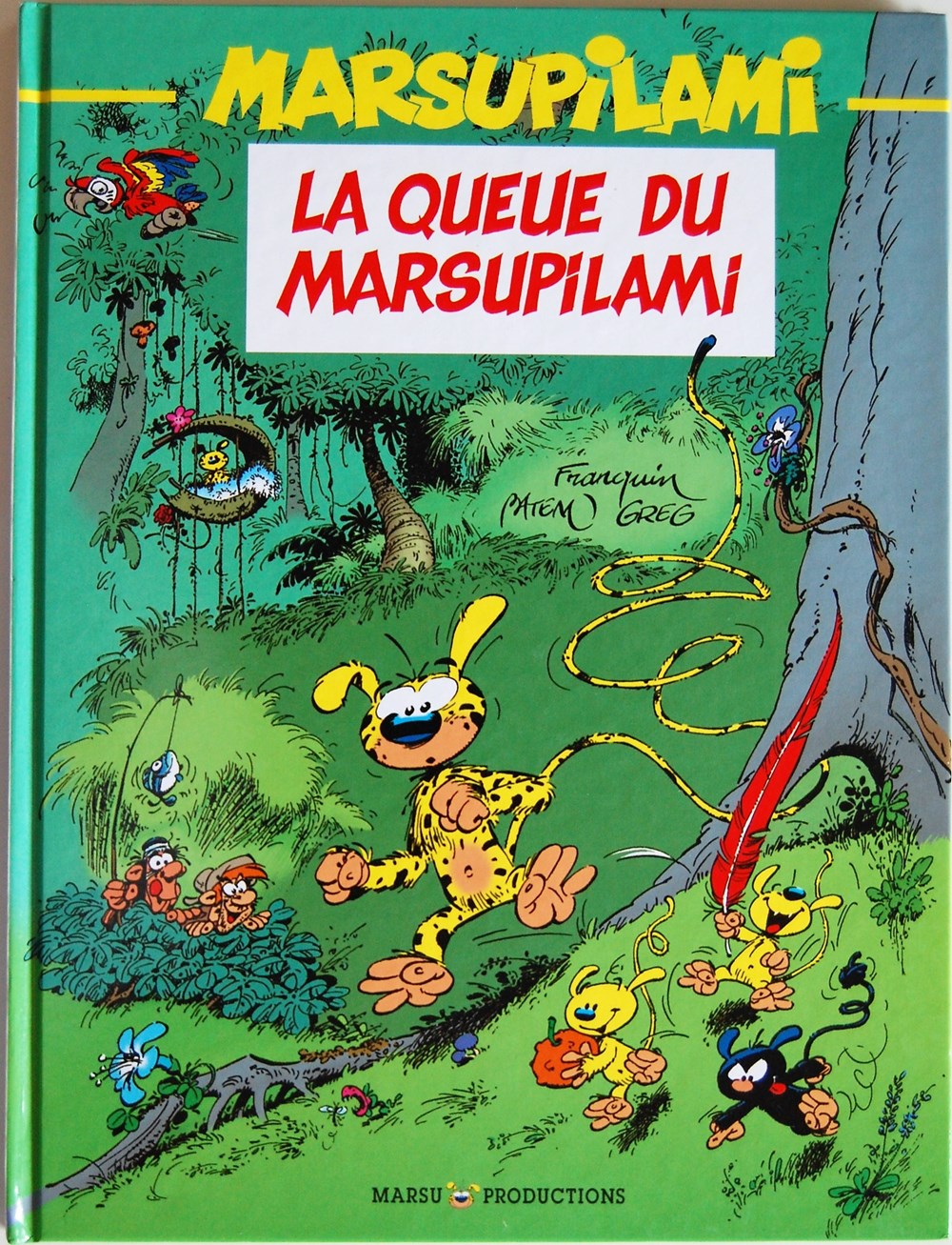 Marsupilami - 01 - La queue du Marsupilami - Rééd. Publicitaire Total 2007 livres bd revues bandes dessinees marsupilami 01 la queue du marsupilami reed publicitaire total 2007