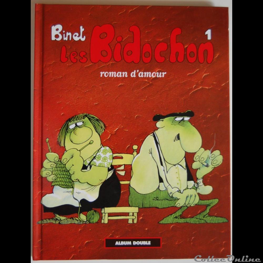 Les Bidochon - FL 01 - Roman d'amour / Les Bidochon en vacances - Rééd. 1990 livres bd revues bandes dessinees les bidochon fl 01 roman amour les bidochon en vacances reed 1990