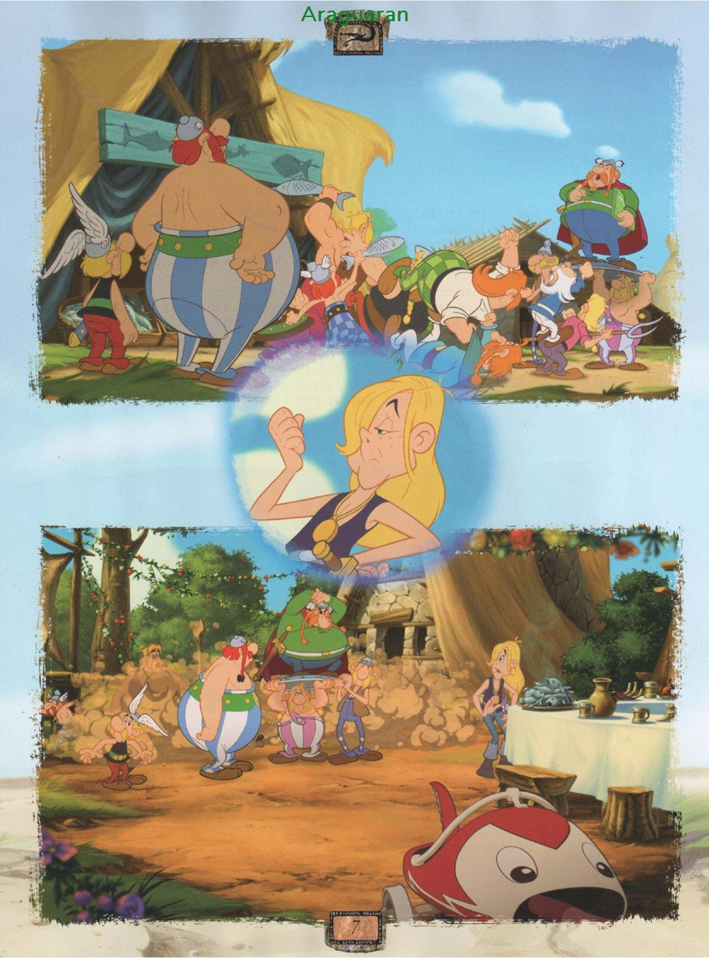 Album Animation - Astérix - 06 - Astérix et les vikings 6 livres bd revues bandes dessinees album animation asterix 06 asterix et les vikings