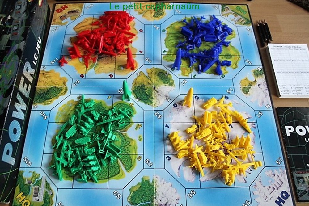 Power - Le jeu - Editions Jeux Spear 1996 4 de societe jouets plateau power le jeu editions jeux spear 1996