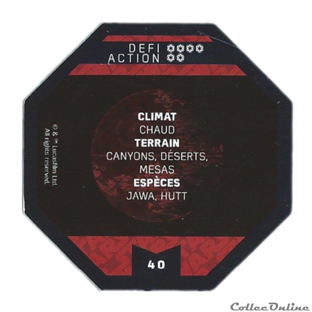 40 - Tatooine jeux jouet jeu de carte collectionner 40 tatooine