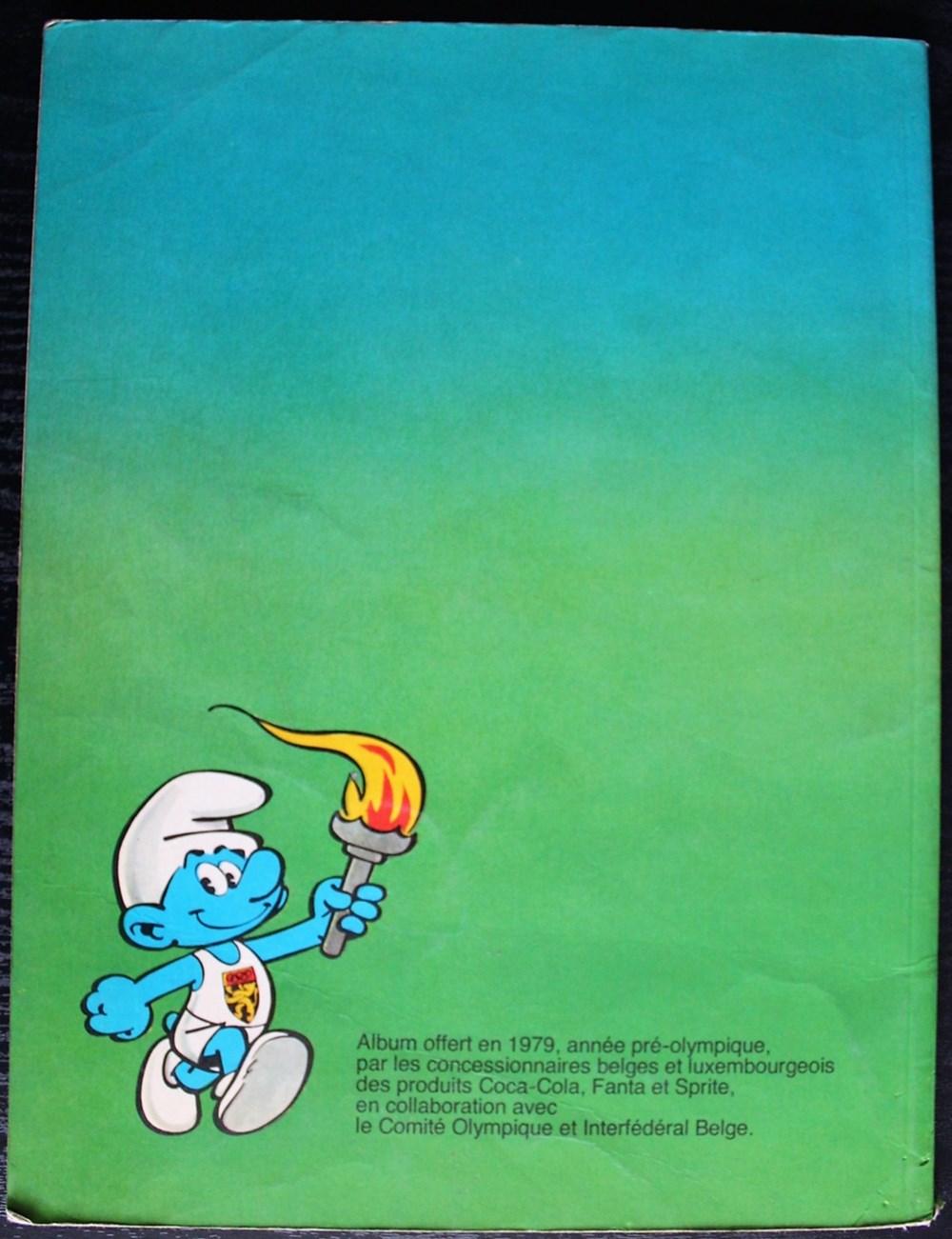 Les schtroumpfs - 11 - Les schtroumpfs olympiques - EO 1979 livres bd revues bandes dessinees les schtroumpfs 11 les schtroumpfs olympiques eo 1979