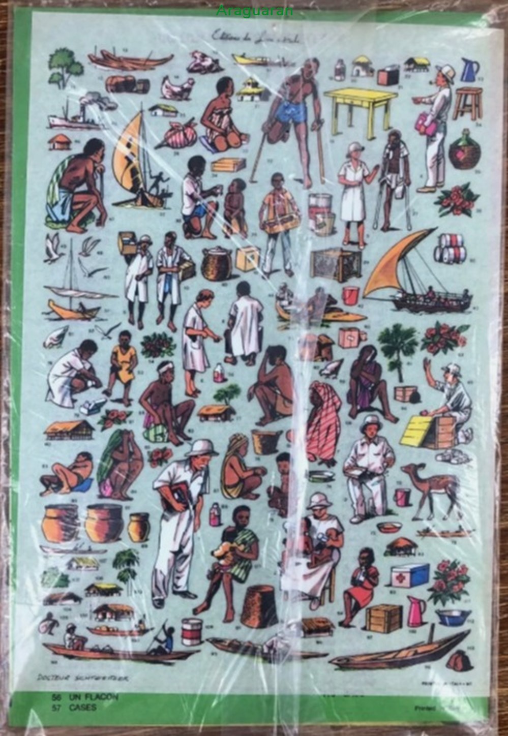 Décorama - Lionrama Super - Le Docteur Schweitzer à Lambaréné divers decorations magnets autocollants decalcomanies decorama lionrama super le docteur schweitzer a lambarene