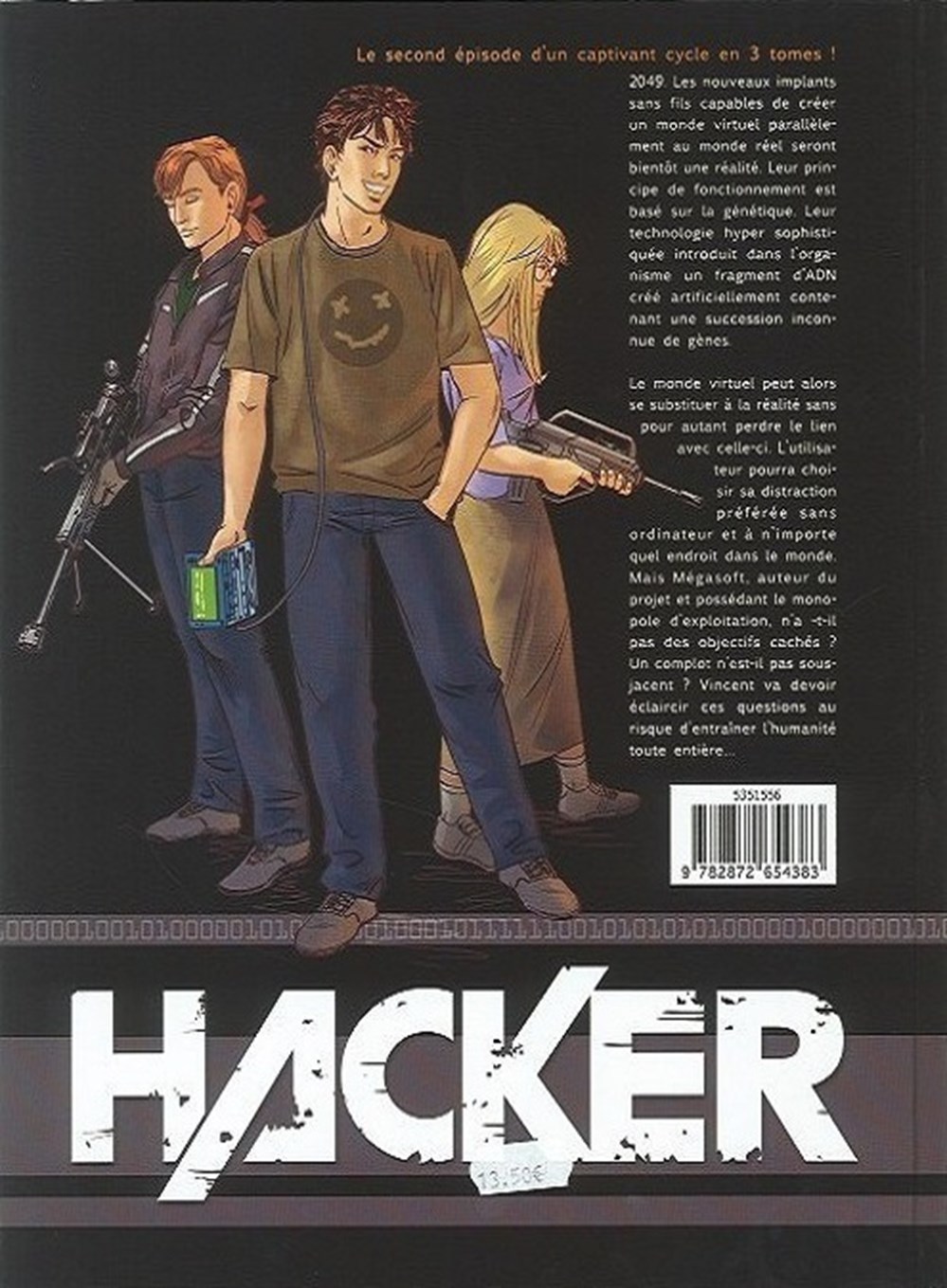 Hacker - 02 - In extremis - EO 2010 livres bd revues bandes dessinees hacker 02 in extremis eo 2010