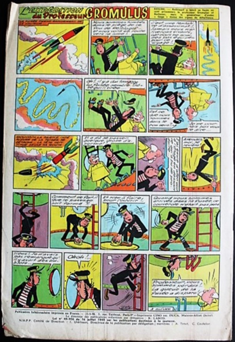 L'intrépide (2ème série) - N° 356 - 23 août 1956 livres bd revues vieux journaux l intrepide 2eme serie n 356 23 aout 1956