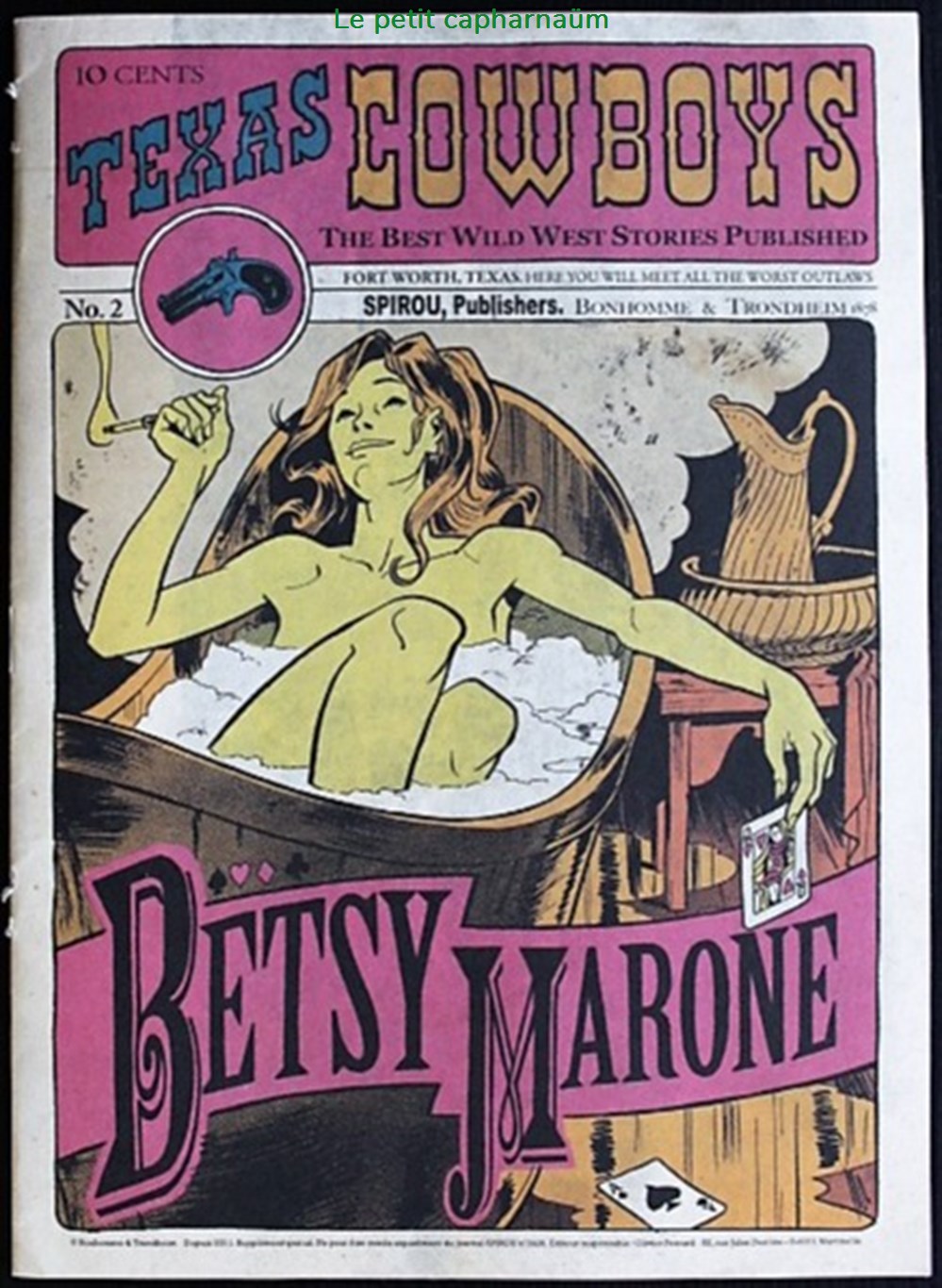 livres bd revues bandes dessinees texas cowboys 02 betsy marone eo 2011 mini recits spirou