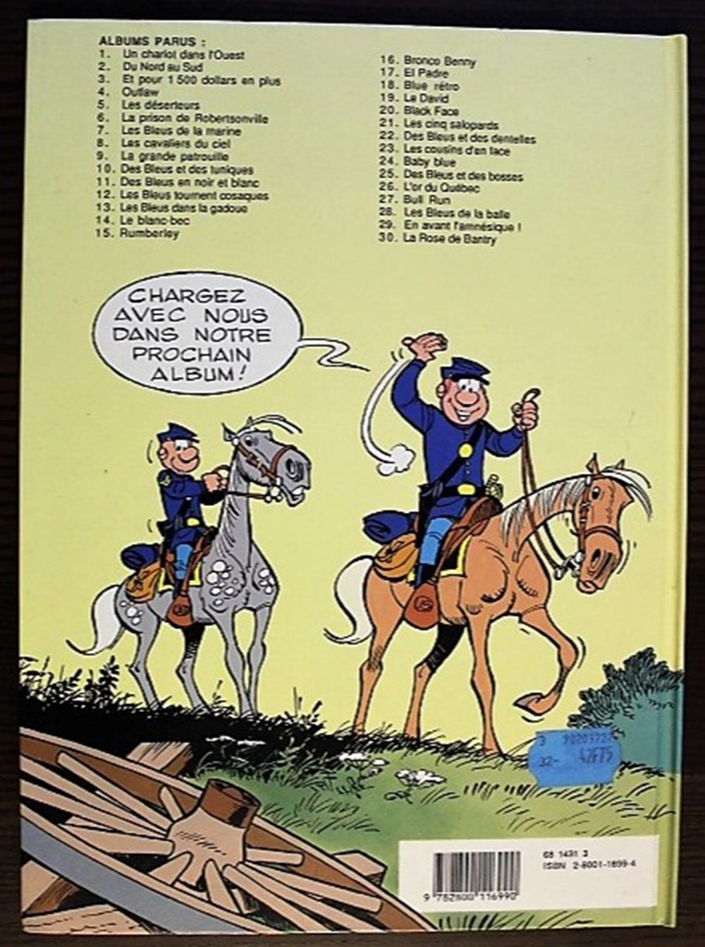 livres bd revues bandes dessinees les tuniques bleues 30 la rose de bantry eo 1989