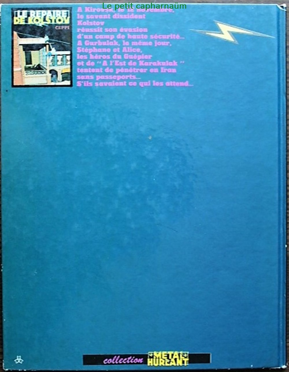 Stéphane Clément - 03 - Le repaire de Kolstov - EO 1980 livres bd revues bandes dessinees stephane clement 03 le repaire de kolstov eo 1980