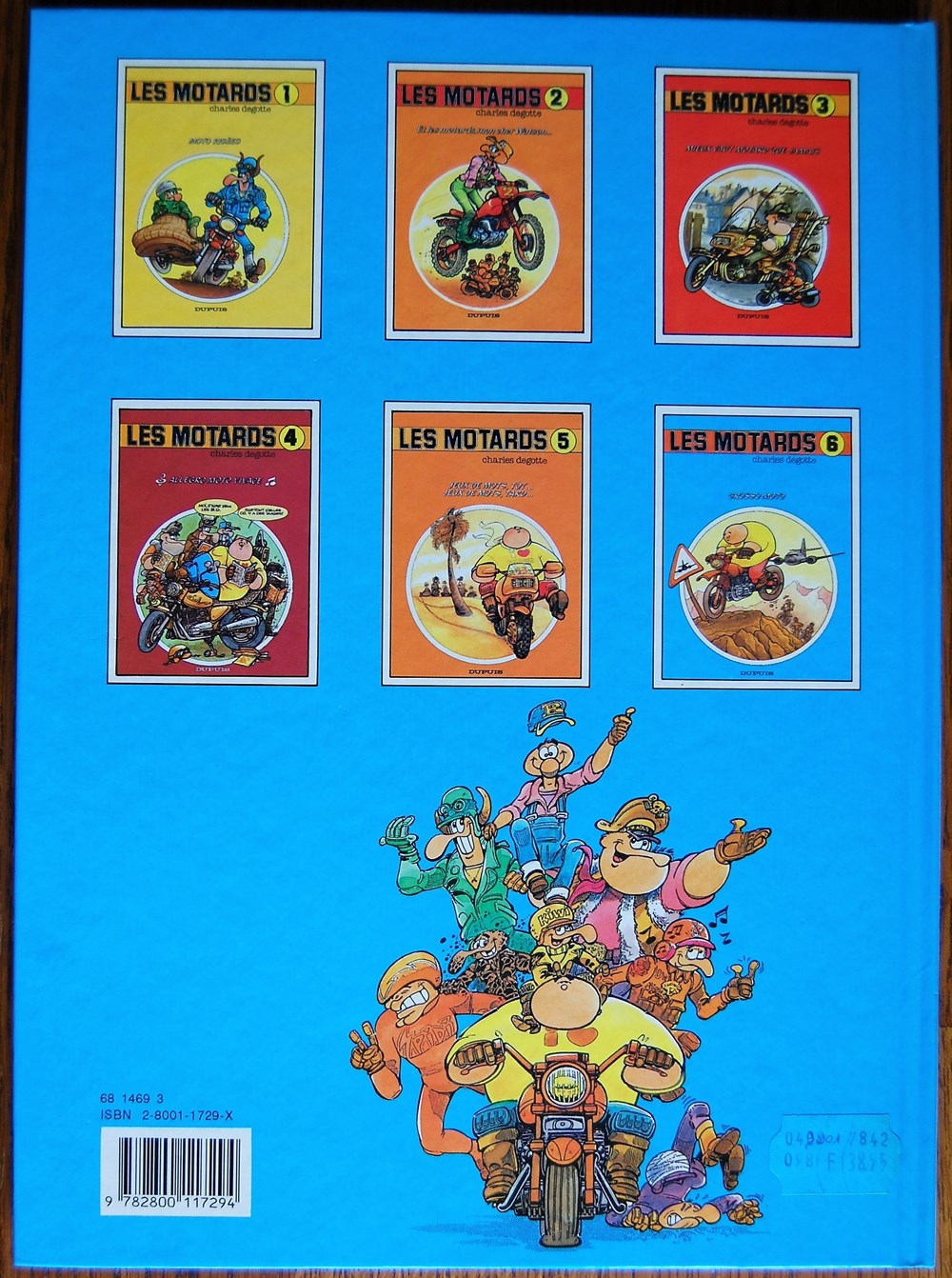 Les motards - 06 - Grosso moto - EO 1990 livres bd revues bandes dessinees les motards 06 grosso moto eo 1990