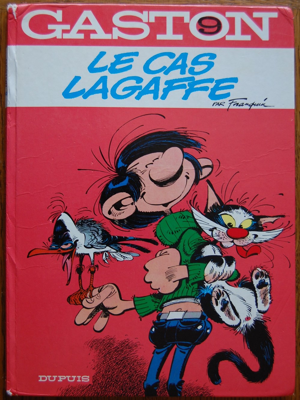 livres bd revues bandes dessinees gaston 09 le cas lagaffe reed 1977