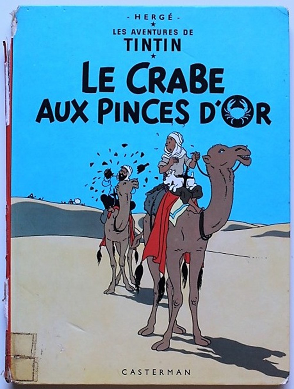 Tintin - 09 - Le crabe aux pinces d'or - Rééd. 1971 - B39 livres bd revues bandes dessinees tintin 09 le crabe aux pinces or reed 1971 b39