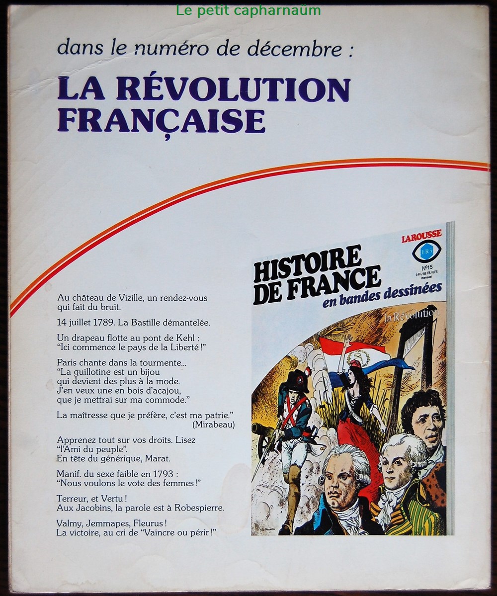 livres revues bandes dessinees histoire de france en bd 14 le regne de louis xv independance americaine eo 1977