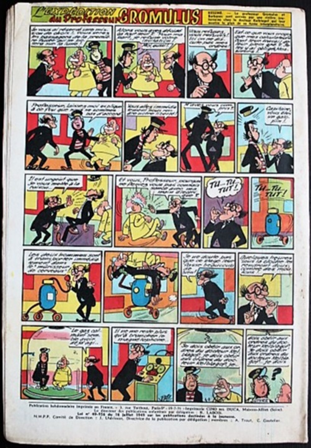 L'intrépide (2ème série) - N° 351 - 19 juillet 1956 livres bd revues vieux journaux l intrepide 2eme serie n 351 19 juillet 1956