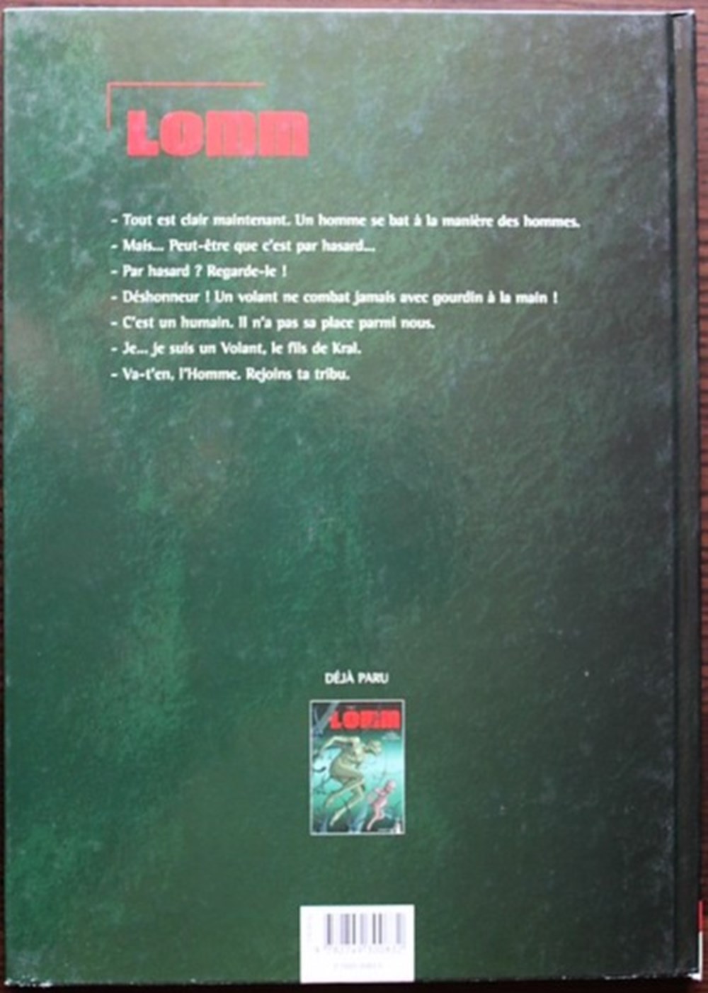 Lomm - 02 - Les enfants des racines - EO 2003 livres bd revues bandes dessinees lomm 02 les enfants des racines eo 2003