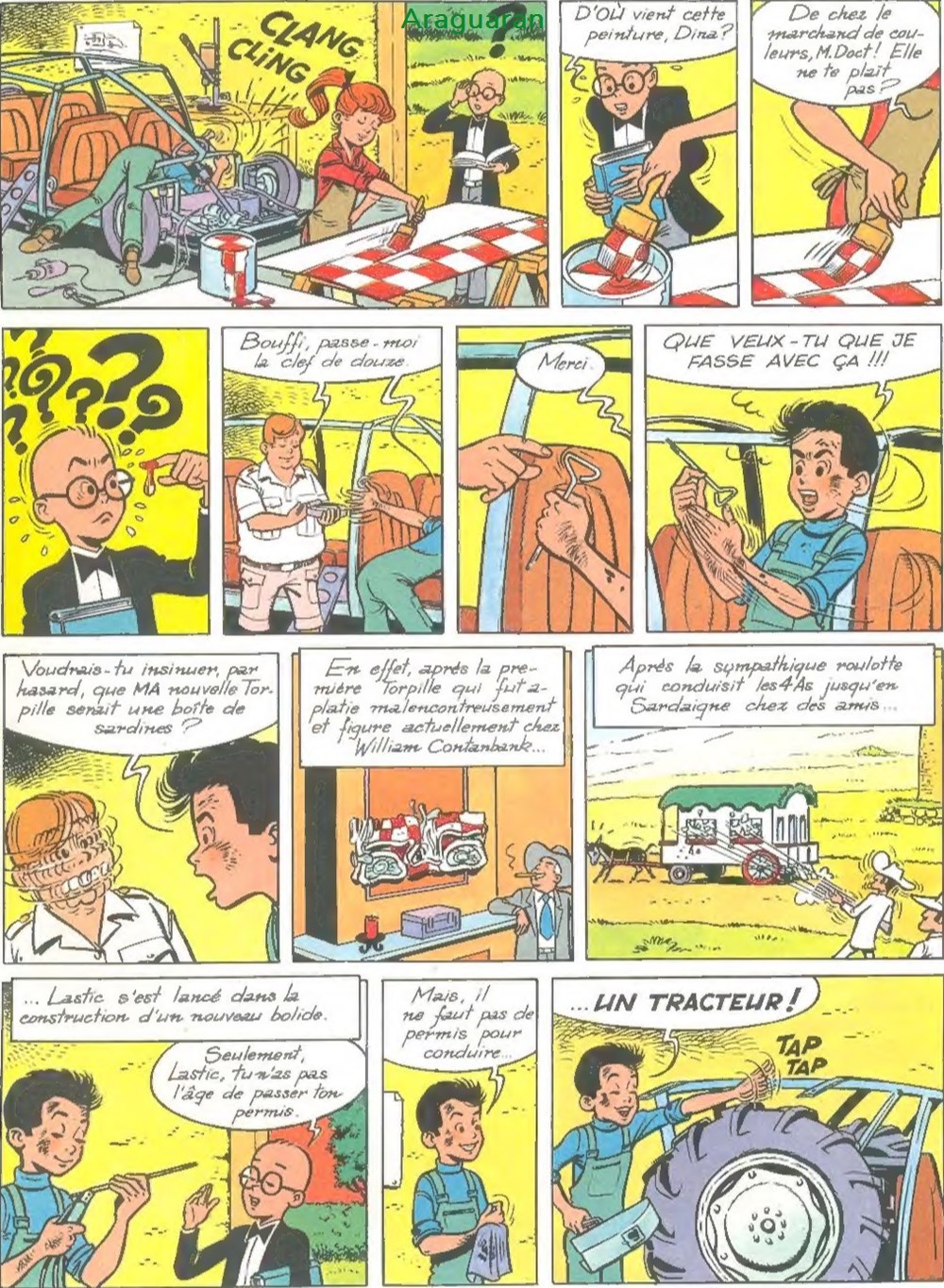 Album - 4 as (Les) - 17 - Les 4 as et le diamant bleu 3 livres bd revues bandes dessinees album 4 as les 17 les 4 as et le diamant bleu