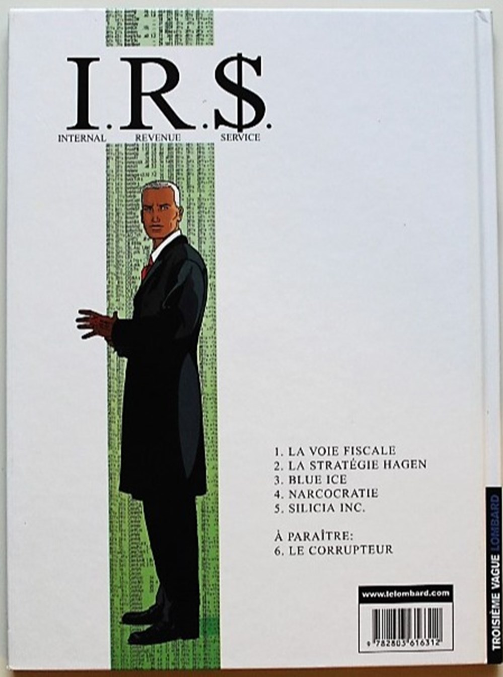 I.R.$ - 03 - Blue ice - Rééd. 2003 livres bd revues bandes dessinees i r 03 blue ice reed 2003