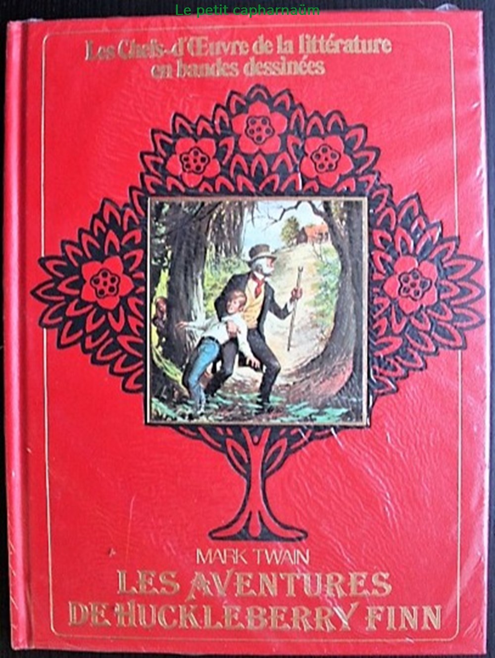 Les chefs-d'oeuvre de la littérature en BD - ? - Les aventures de Huckleberry Finn - EO 1982 livres revues bandes dessinees les chefs d oeuvre de la litterature en bd les aventures de huckleberry finn eo 1982