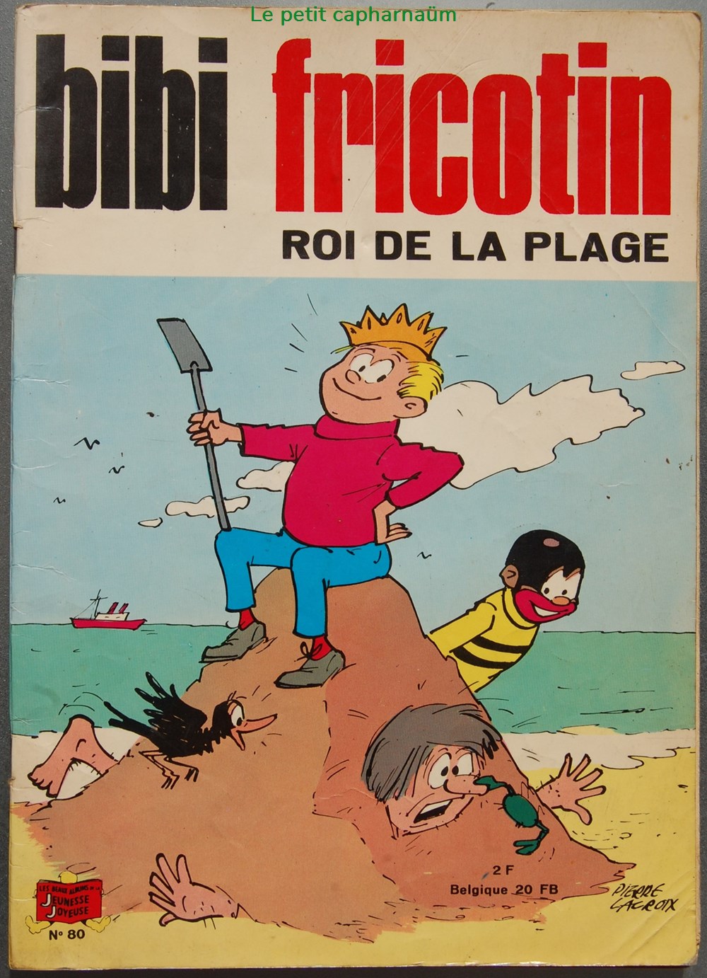 livres bd revues bandes dessinees bibi fricotin 080 bibi fricotin roi de la plage eo 1970