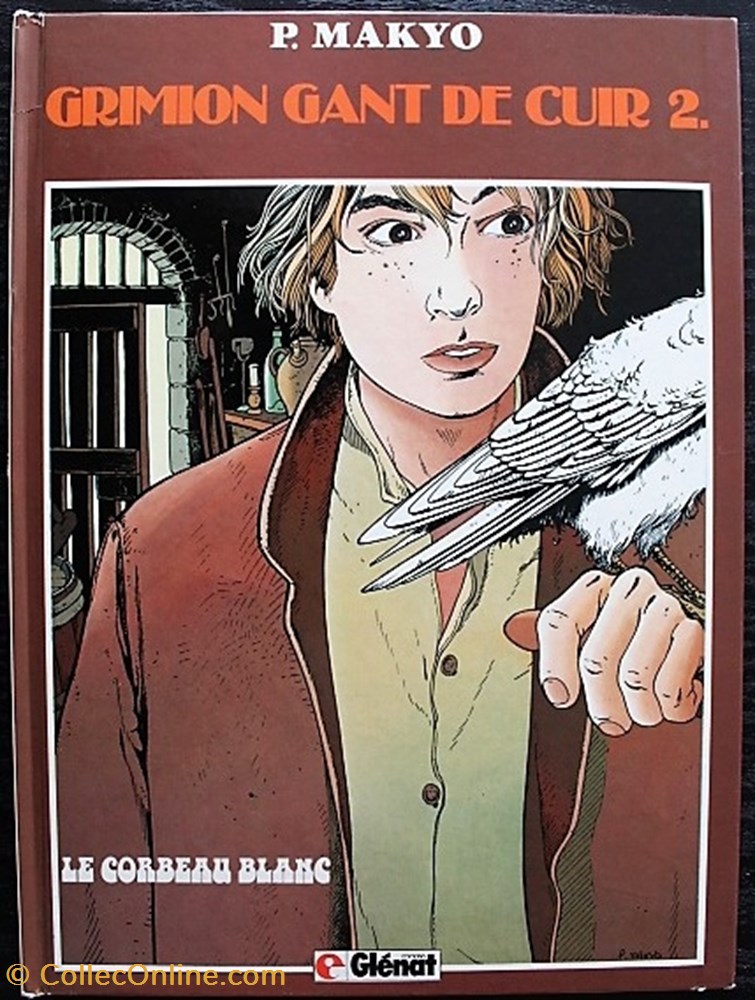 Grimion gant de cuir - 02 - Le corbeau blanc - EO 1985 livres bd revues bandes dessinees grimion gant de cuir 02 le corbeau blanc eo 1985