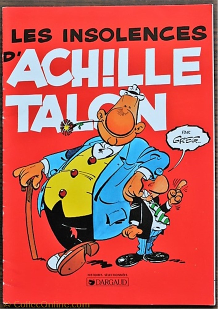 livres bd revues bandes dessinees album achille talon 07 les insolences achile talon reed pub chamois or 1997