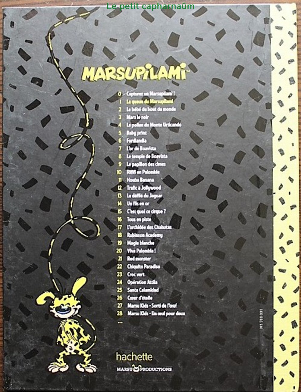 livres bd revues bandes dessinees marsupilami 01 la queue du marsupilami reed 2013