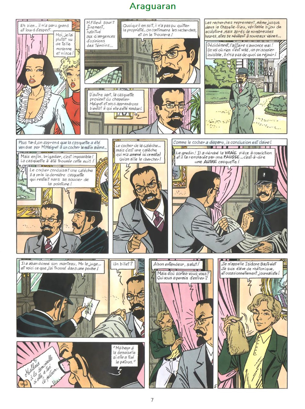 Album - Arsène Lupin - 05 - L'aiguille creuse 6 livres bd revues bandes dessinees album arsene lupin 05 aiguille creuse
